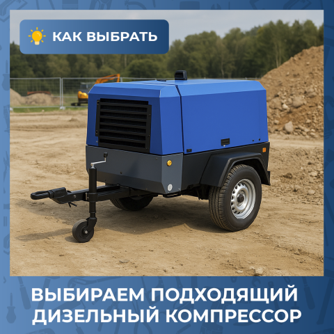 Выбираем подходящий дизельный компрессор: ключевые критерии