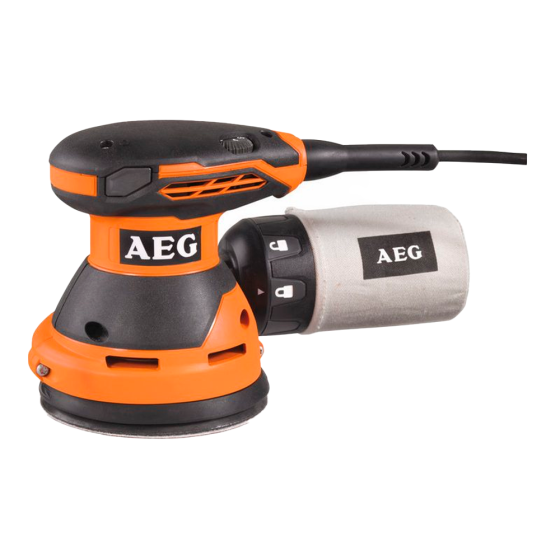 Эксцентриковая шлифмашина AEG EX 125 ES [4935416100]