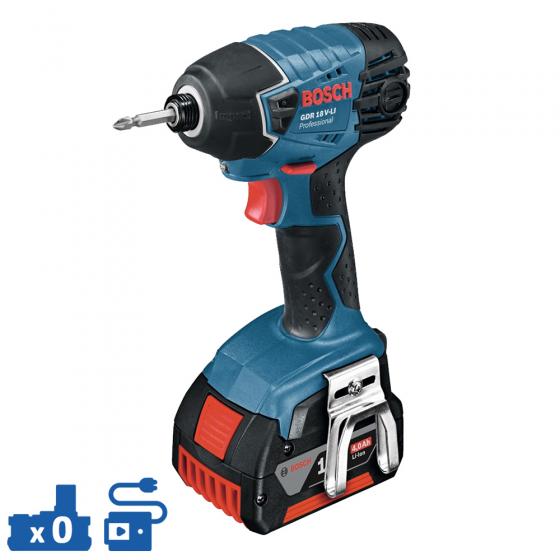 Аккумуляторный ударный шуруповерт Bosch GDR 18 V-LI Professional (06019A130L)