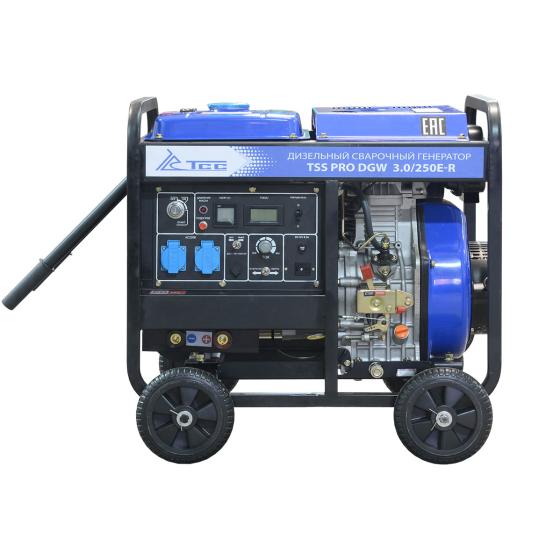 Дизельный сварочный генератор TSS PRO DGW 3.0/250E-R