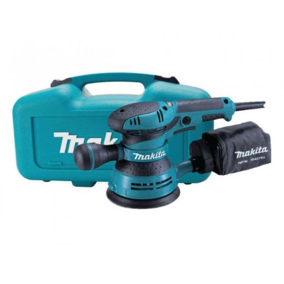 Эксцентриковая шлифмашина MAKITA BO 5041 K в чем.