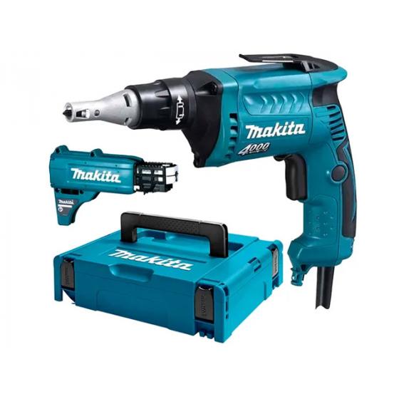 Шуруповерт MAKITA FS 4000 JX2 в кейсе + аксессуары