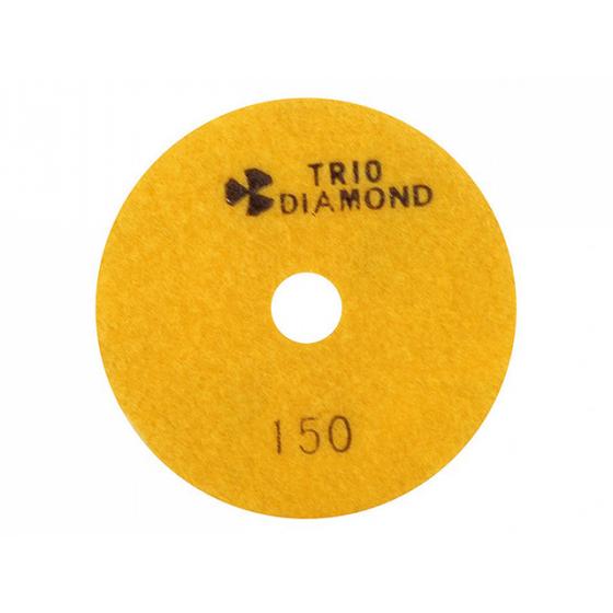 Алмазный гибкий шлифкруг "Черепашка" 100 № 150 (мокрая шл.) (TRIO-DIAMOND)