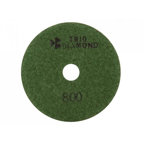 Алмазный гибкий шлифкруг "Черепашка" 100 № 800 (мокрая шл.) (TRIO-DIAMOND)