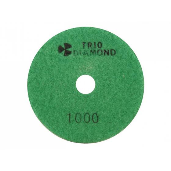 Алмазный гибкий шлифкруг "Черепашка" 100 № 1000 (мокрая шл.) (TRIO-DIAMOND)