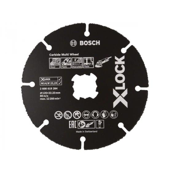 Круг отрезной 125х1.0x22.2 мм для дерева X-LOCK Carbide Multi Wheel BOSCH