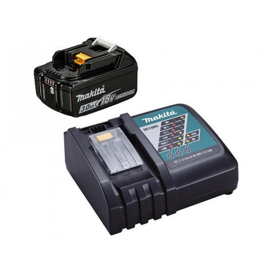 Комплект аккумулятор LXT 18.0 В BL1830B 1 шт. + зарядное устройство DC18RC (Набор BL1830B18V 3,0 Ah 1 шт. + DC18RC) (MAKITA)