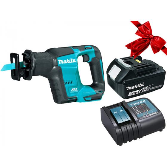 Аккум. сабельная пила MAKITA DJR 188 Z в кор. + АКЦИЯ (BL1830B + DC18SD)