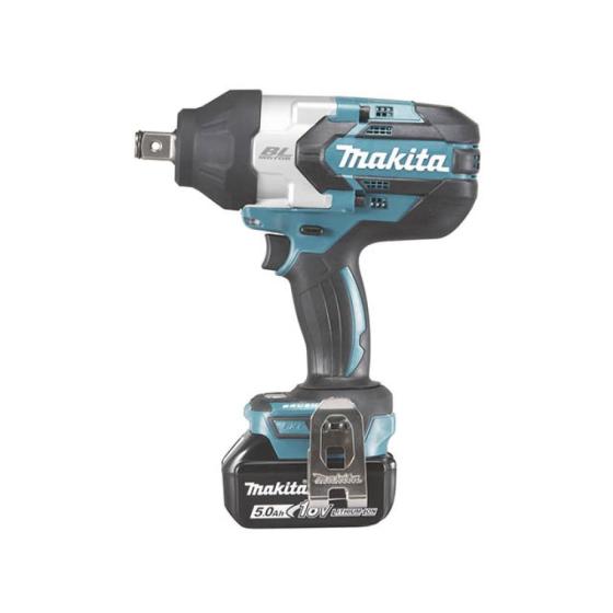 Аккум. ударный гайковерт MAKITA DTW 1001 Z в кор. + АКЦИЯ (BL1830B + DC18SD) (18.0 В, 1 акк., 3.0 А/ч Li-Ion, посадочн. квадрат 3/4 ", 1050 Нм, вес 3.