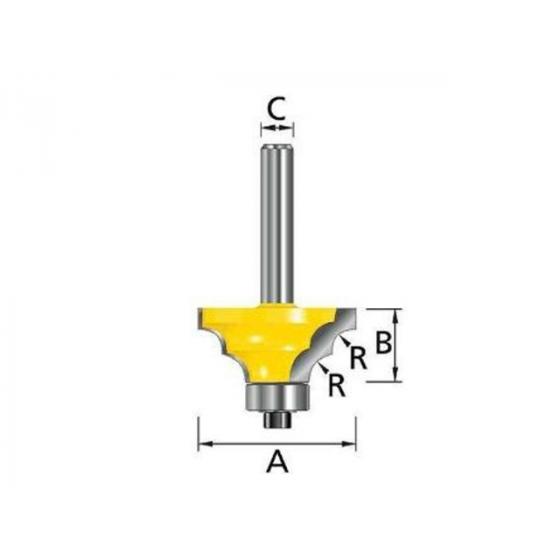 Фреза пазовая 47,6x8мм (MAKITA)