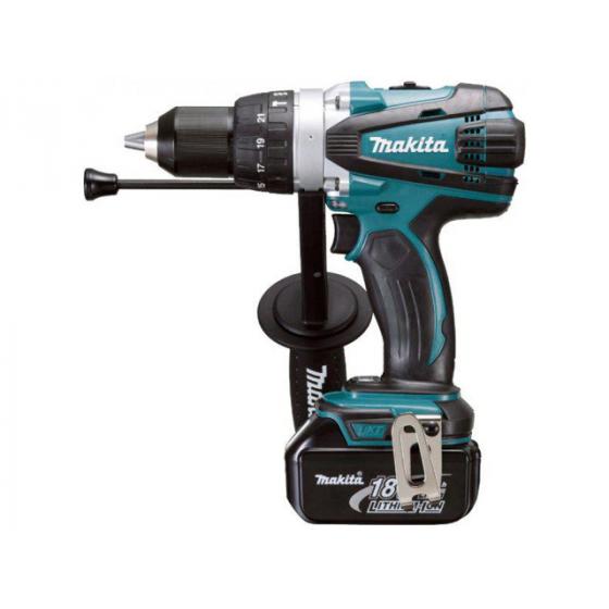 Аккум. ударная дрель-шуруповерт MAKITA DHP 458 RFE