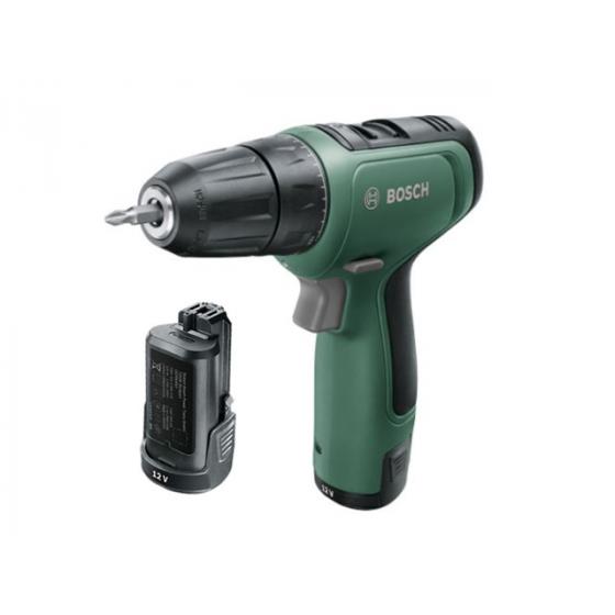 Аккум. дрель-шуруповерт BOSCH EasyDrill 1200 в чем. (12.0 В, 2 акк., 1.5 А/ч Li-Ion, 2 скор., 30 Нм, шурупы до 6 мм)