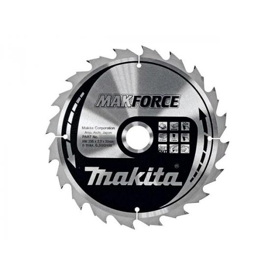 Диск пильный 235х30 мм 20 зуб. по дереву MAKFORCE MAKITA