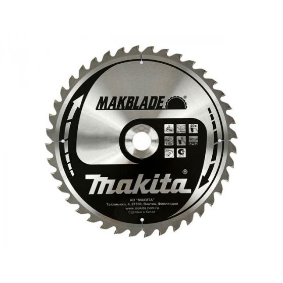 Диск пильный 305х30 мм 40 зуб. по дереву MAKBLADE MAKITA