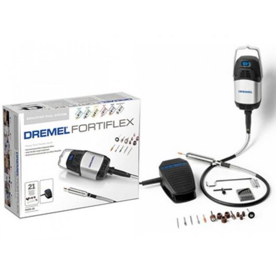 Гравер электрический DREMEL Fortiflex 9100-21 в кор. + набор оснастки (300 Вт, - 20000 об/мин,)