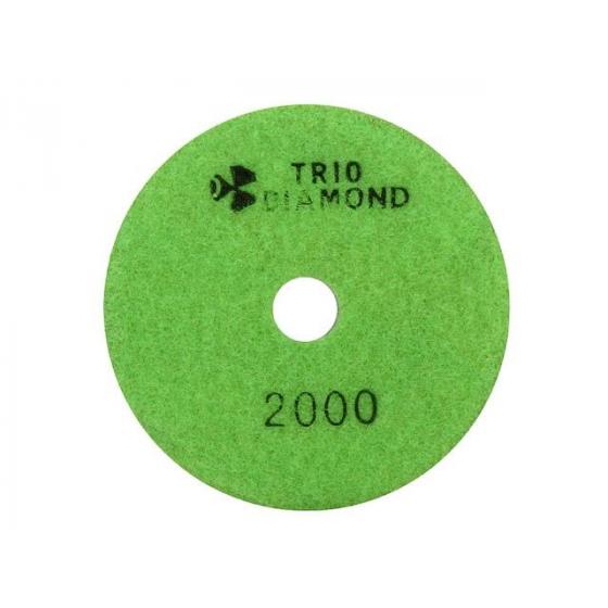 Алмазный гибкий шлифкруг "Черепашка" 100 № 2000 (мокрая шл.) (Trio-Diamond)