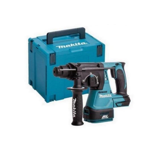 Аккум. перфоратор MAKITA DHR 242 Z в MAKPAC-4 (18.0 В, БЕЗ АККУМУЛЯТОРА, 2.4 Дж, вес 3.3 кг)