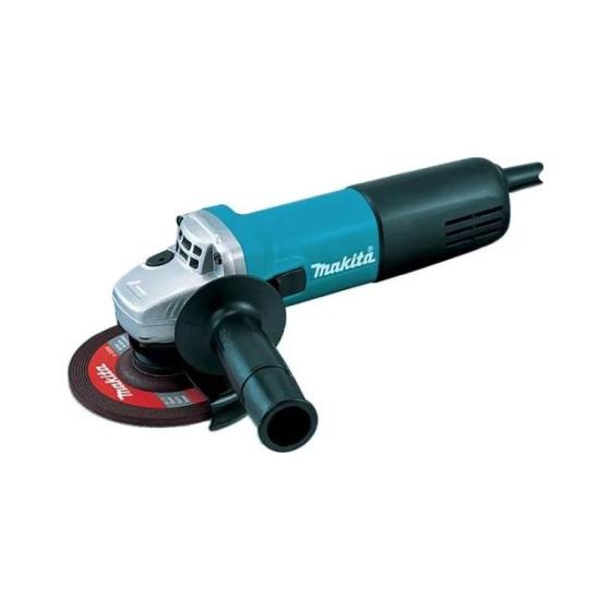 Одноручная углошлифмашина MAKITA 9558 HNR в кор. (840 Вт, диск 125х22 мм без регул. об.)