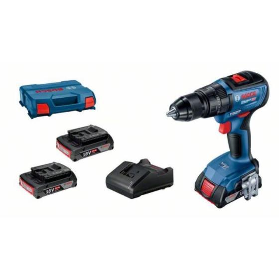 Аккумуляторная ударная дрель-шуруповерт BOSCH GSB 18V-50 