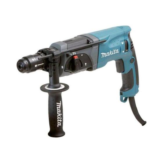 Перфоратор MAKITA HR 2470T в чем. (780 Вт, 2.7 Дж, 3 реж., патрон SDS-plus, вес 2.4 кг)