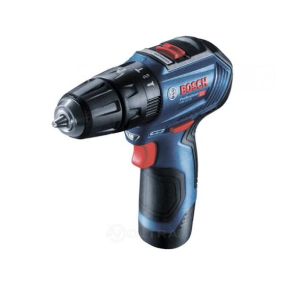 Аккумуляторная ударная дрель-шуруповерт BOSCH GSB 12V-30 в кейсе