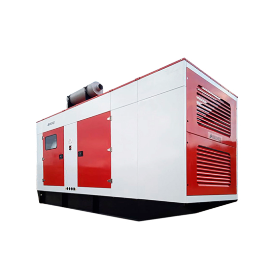 Дизельный генератор Азимут АД-550С-Т400-2РКМ16 (550 кВт, в еврокожухе, двигатель Shangyan - Dongfeng)