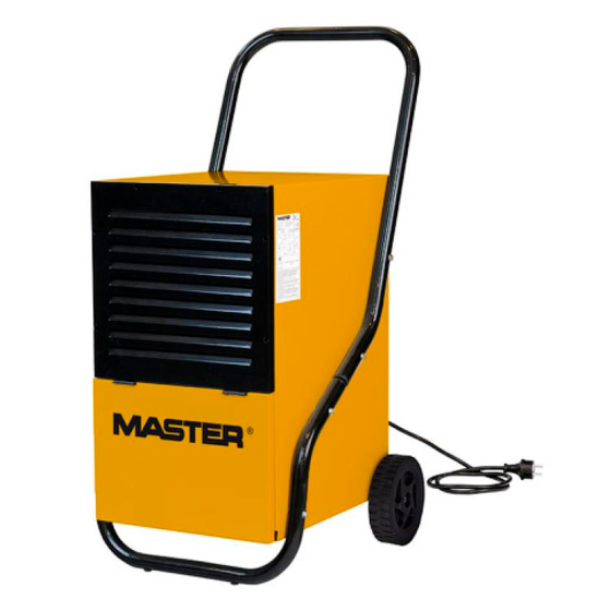 Осушитель воздуха  Master DH 752 P (MASTER)