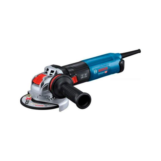 Одноручная углошлифмашина BOSCH GWX 17-125 S в кор. (1700 Вт, диск 125х22 мм. система X-LOCK)