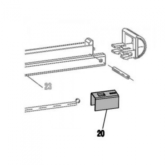 Толкатель №20 для RGN 8016R 322 690 FEED BAR 