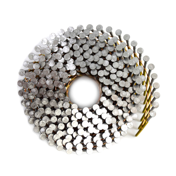 Гвозди барабанные CNW 25/35 RI ершеные / 12600шт // For-Est