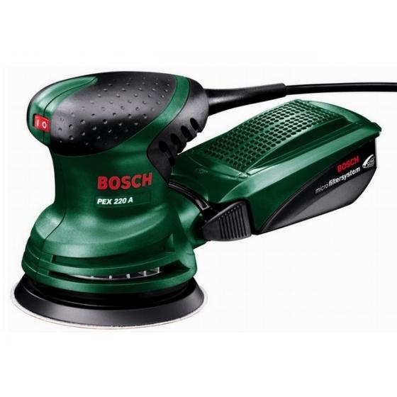 Эксцентриковая шлифмашина BOSCH PEX 220 A в кор.