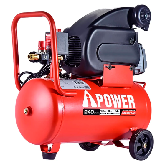Компрессор поршневой масляный A-power AC240/24D