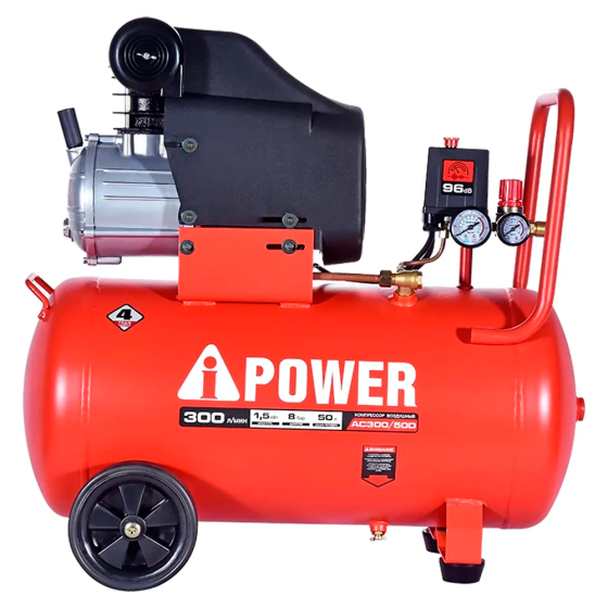 Компрессор поршневой масляный A-power AC300/50D