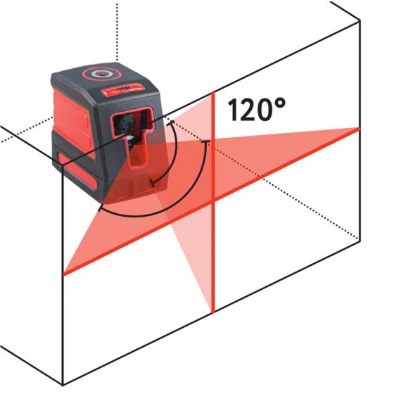 Лазерный уровень с набором аксессуаров Crystal 10R VH Set Fubag