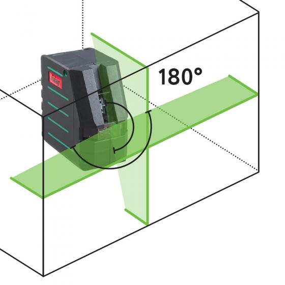 Лазерный уровень Crystal 20G VH Set c зеленым лучом Fubag