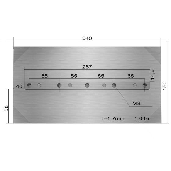 Лопасти для TSS DMD1000 (к-т из 4 лопастей)