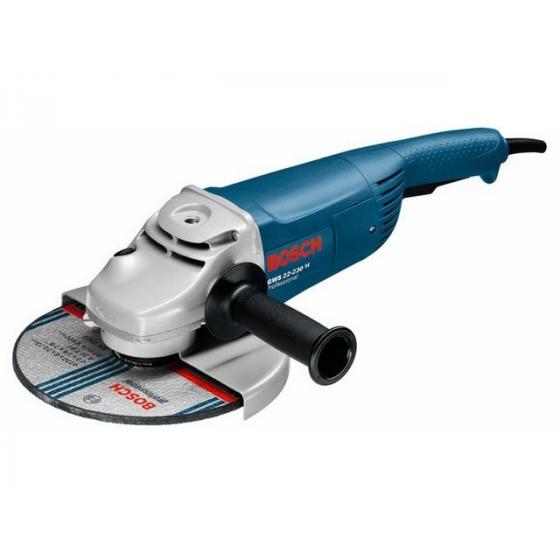 Двуручная углошлифмашина BOSCH GWS 22-230 Н в кор.