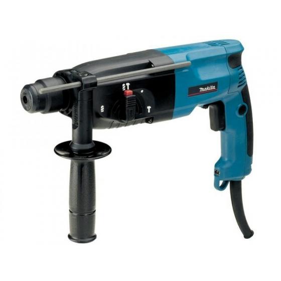 Перфоратор MAKITA HR 2450 в чем. (780 Вт, 2.7 Дж, 3 реж., патрон SDS-plus, вес 2.4 кг)