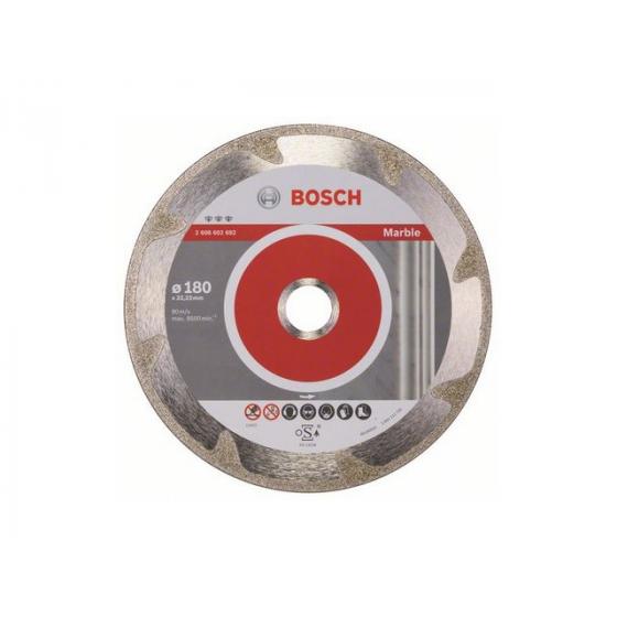 Алмазный круг 180х22 мм по мрамору сплошн. BEST FOR MARIBLE BOSCH (сухая резка) [2608602692]