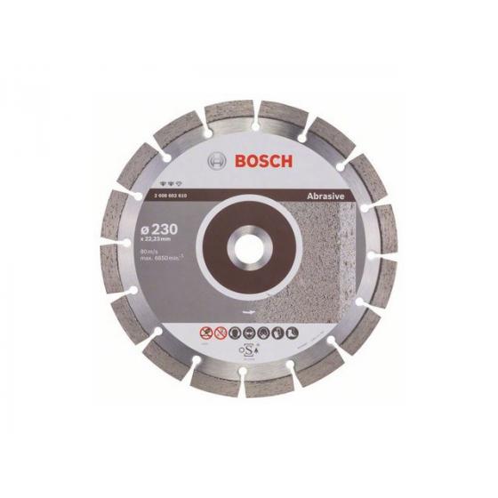 Алмазный круг 230х22,23 мм по абразив. матер. BOSCH [2608602610]