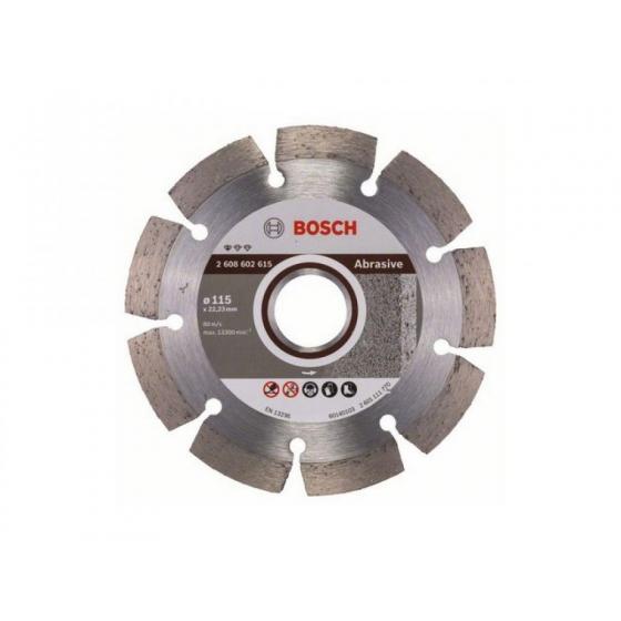 Алмазный круг 115х22 мм по абразив. матер. сегмент. STANDARD FOR ABRASIVE BOSCH