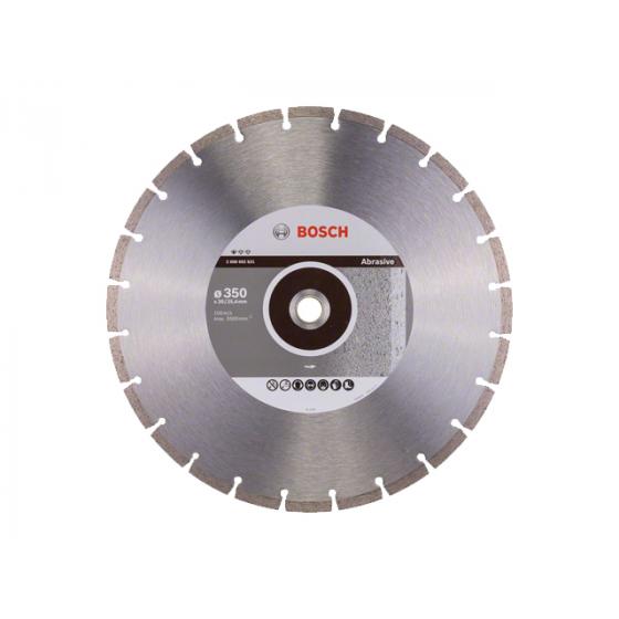 Алмазный круг 350х20/25.4 мм по абразив. матер. сегмент. STANDARD FOR ABRASIVE BOSCH