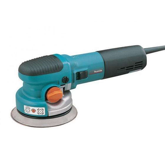 Эксцентриковая шлифмашина MAKITA BO 6040 в чем. (750 Вт, 150 мм, 1600 - 5800 кол/мин, регул. об.)