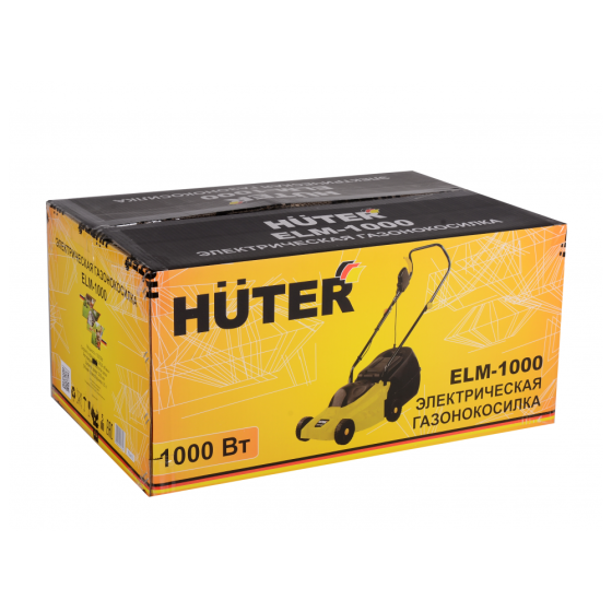 Газонокосилка электрическая HUTER ELM-1000