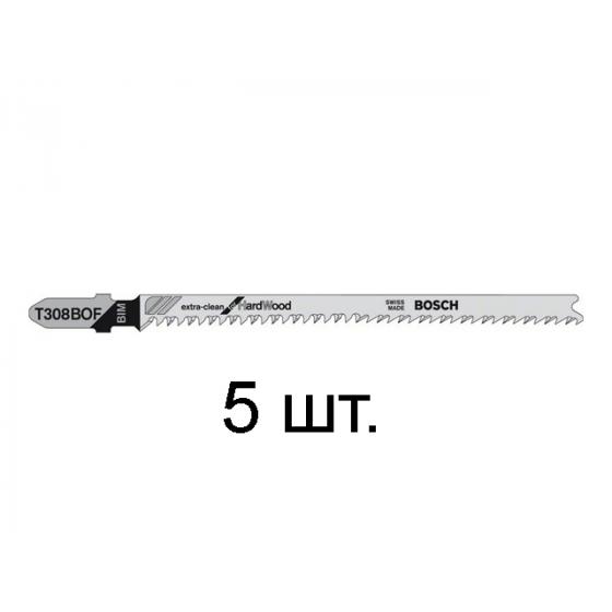 Пилка лобз. по дереву T308BOF (5 шт.) BOSCH