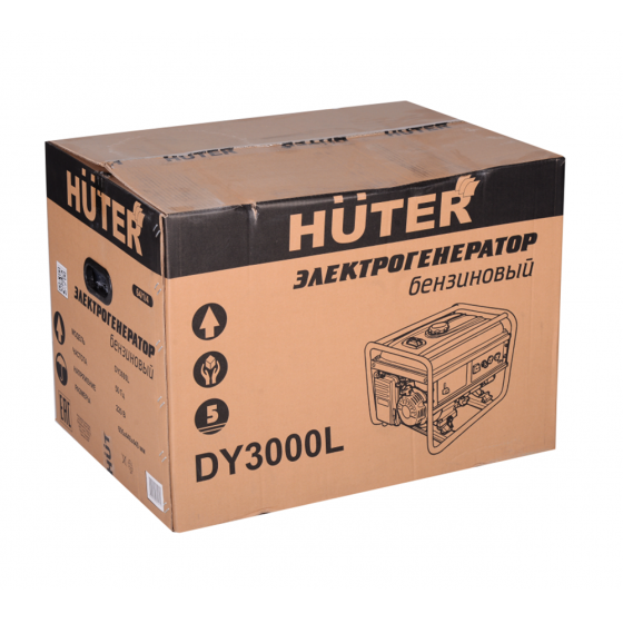 Портативный бензогенератор HUTER DY3000L