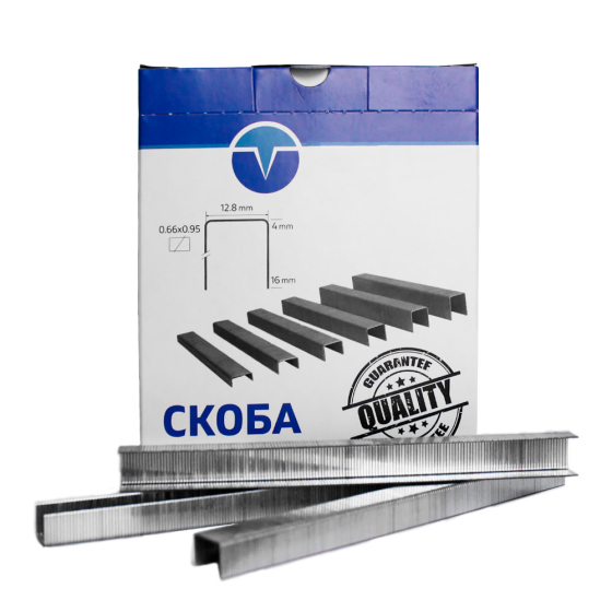 Скоба A‑10 (80/10), мебельная скоба тип 80 - 10 мм / 16500шт // FROSP