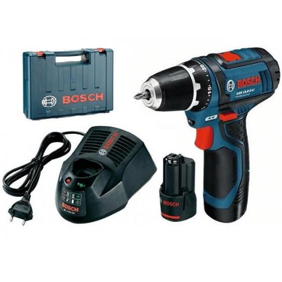 Аккумуляторная дрель-шуруповерт BOSCH GSR 12V-15 [601868122]