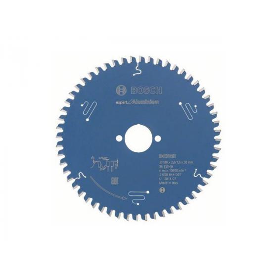 Диск пильный 180х30 мм 56 зуб. по алюминию EXPERT FOR ALUMINIUM BOSCH