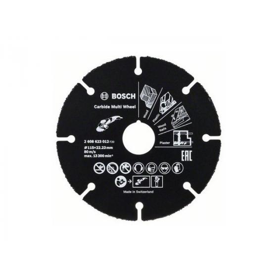 Круг отрезной 115х1.0x22.2 мм для дерева Multi Wheel BOSCH